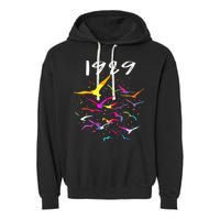 Seagull In The Sky Flock Of Seagulls 1989 Garment-Dyed Fleece Hoodie
