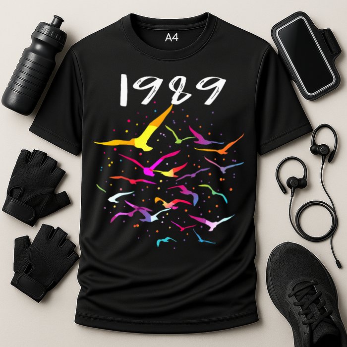 Seagull In The Sky Flock Of Seagulls 1989 Performance Shirt
