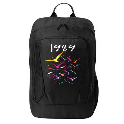 Seagull In The Sky Flock Of Seagulls 1989 City Backpack