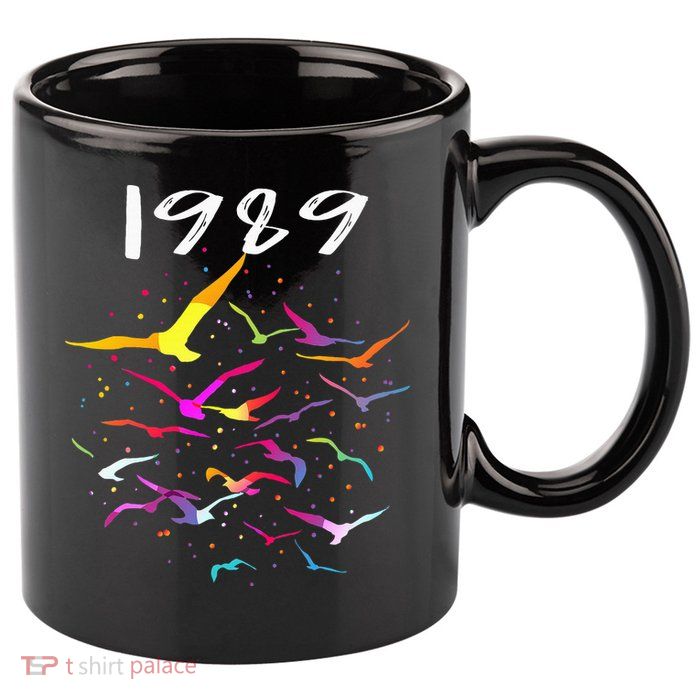 Seagull In The Sky Flock Of Seagulls 1989 11oz C Handle Ceramic Mug