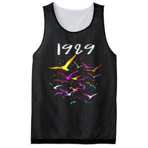 Seagull In The Sky Flock Of Seagulls 1989 Mesh Reversible Basketball Jersey Tank