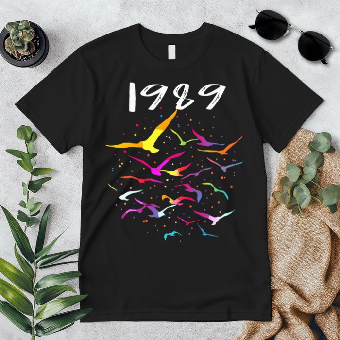 Seagull In The Sky Flock Of Seagulls 1989 Premium T-Shirt