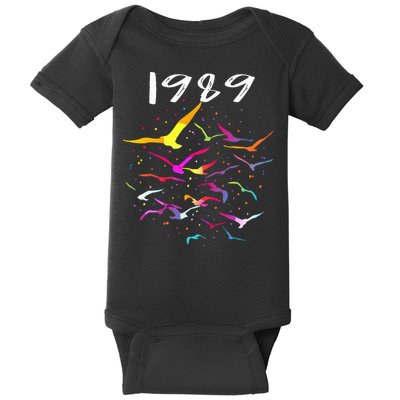 Seagull In The Sky Flock Of Seagulls 1989 Baby Bodysuit
