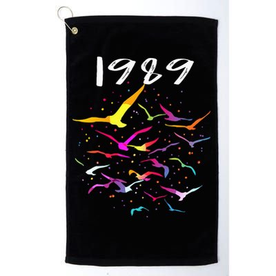 Seagull In The Sky Flock Of Seagulls 1989 Golf Towel