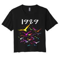 Seagull In The Sky Flock Of Seagulls 1989 Crop Top