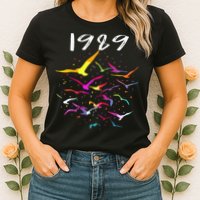 Seagull In The Sky Flock Of Seagulls 1989 Womens T-Shirt