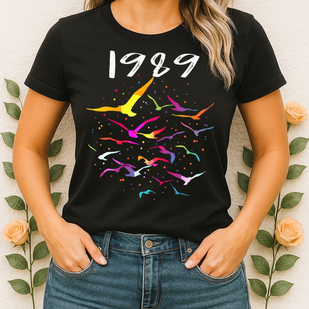 Seagull In The Sky Flock Of Seagulls 1989 Womens T-Shirt