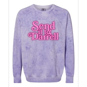 Send It To Darrell Colorblast Crewneck Sweatshirt