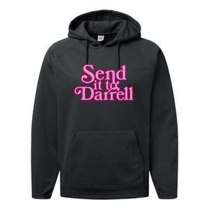 Send It To Darrell Performance Fleece Hoodie