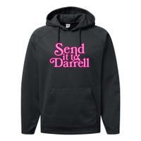 Send It To Darrell Performance Fleece Hoodie