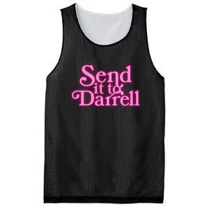 Send It To Darrell Mesh Reversible Basketball Jersey Tank