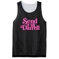 Send It To Darrell Mesh Reversible Basketball Jersey Tank