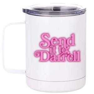 Send It To Darrell 12 oz Stainless Steel Tumbler Cup