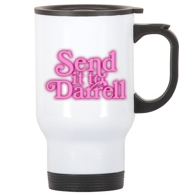 Send It To Darrell Stainless Steel Travel Mug