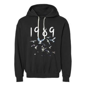 seagull in the sky 1989  Garment-Dyed Fleece Hoodie