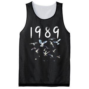 seagull in the sky 1989  Mesh Reversible Basketball Jersey Tank