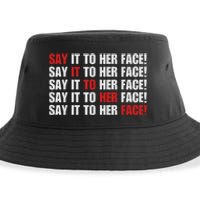 Say It To Her Face Sustainable Bucket Hat