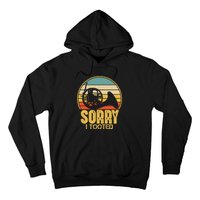 Sorry I Tooted Funny French Horn Player Gift Hoodie