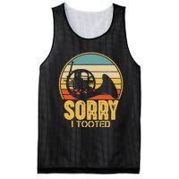 Sorry I Tooted Funny French Horn Player Gift Mesh Reversible Basketball Jersey Tank