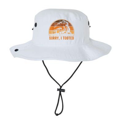 Sorry I Tooted Funny Train Railroad Workers Legacy Cool Fit Booney Bucket Hat