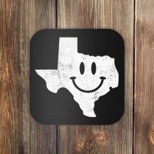 Smiling In TX – Funny Texas Happy Face Coaster