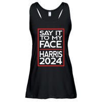 Say It To My Face Harris 2024 Ladies Essential Flowy Tank