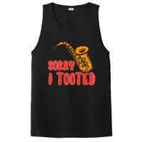 Sorry I Tooted Funny Saxophone Player Gifts PosiCharge Competitor Tank