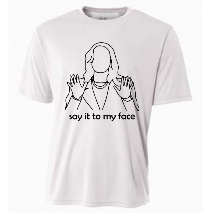 Say It To My Face Cooling Performance Crew T-Shirt