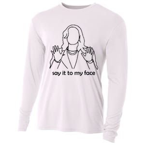 Say It To My Face Cooling Performance Long Sleeve Crew