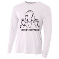 Say It To My Face Cooling Performance Long Sleeve Crew