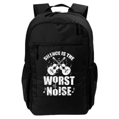 Silence Is The Worst Of Noise Daily Commute Backpack