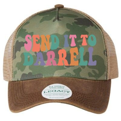 Send It To Darrell Send It To Daryl Send It To Darrel Legacy Tie Dye Trucker Hat