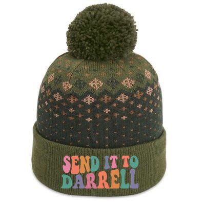 Send It To Darrell Send It To Daryl Send It To Darrel The Baniff Cuffed Pom Beanie