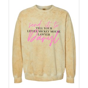 Send It To Daryl Colorblast Crewneck Sweatshirt