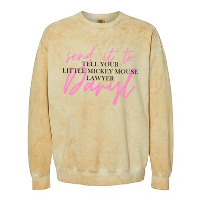 Send It To Daryl Colorblast Crewneck Sweatshirt