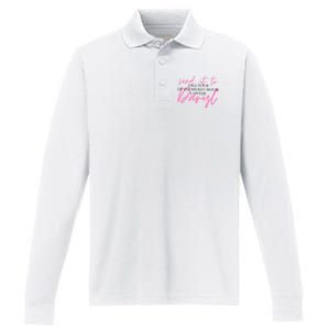 Send It To Daryl Performance Long Sleeve Polo