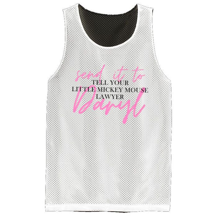 Send It To Daryl Mesh Reversible Basketball Jersey Tank