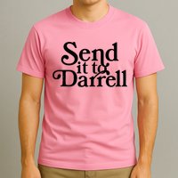 Send It To Darrell Send It To Daryl Funny Drama Vintage T-Shirt