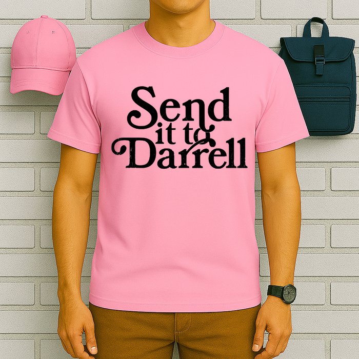 Send It To Darrell Send It To Daryl Funny Drama Vintage T-Shirt