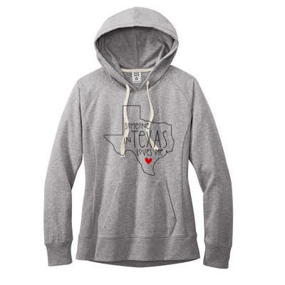 Someone In Texas Loves Me Women's Fleece Hoodie