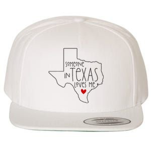 Someone In Texas Loves Me Wool Snapback Cap