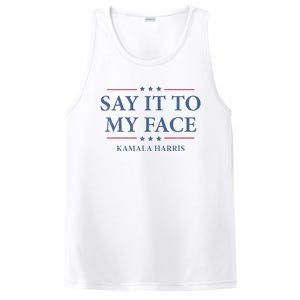 Say It To My Face Kamala Harris Debates 2024 PosiCharge Competitor Tank