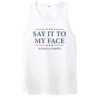 Say It To My Face Kamala Harris Debates 2024 PosiCharge Competitor Tank