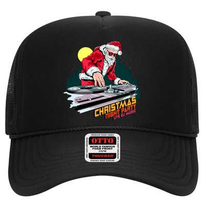 Santa Is The DJ Trucker Hat