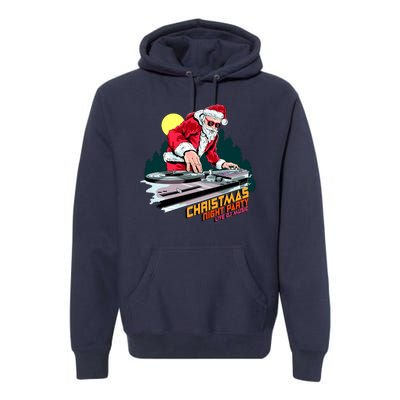 Santa Is The DJ Premium Hoodie