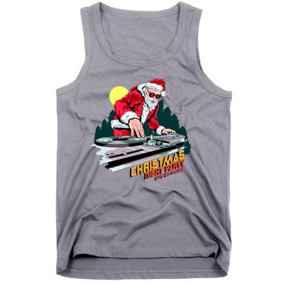 Santa Is The DJ Tank Top