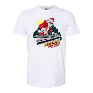 Santa Is The DJ Softstyle CVC T-Shirt