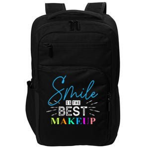 Smile Is The Best Makeup Impact Tech Backpack