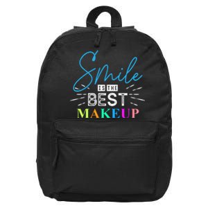 Smile Is The Best Makeup 16 in Basic Backpack