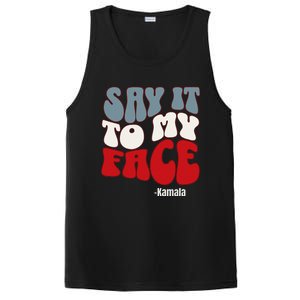 Say It To My Face Kamala Harris 2024 Debate PosiCharge Competitor Tank